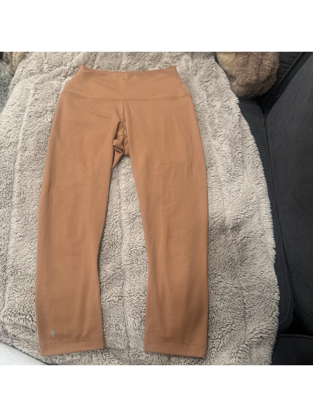 Nobull High Rise Crop, Sz XS, Carmel Brown